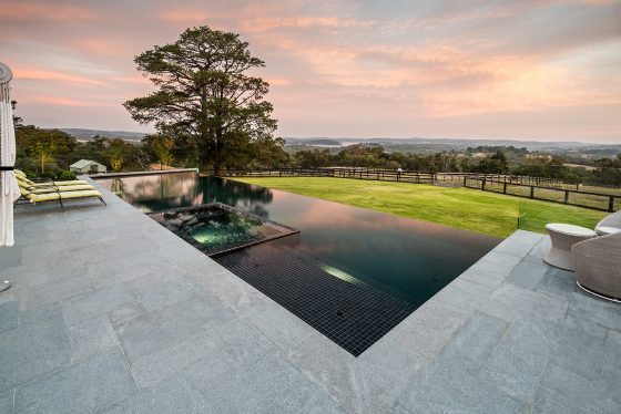 infinity pool garden